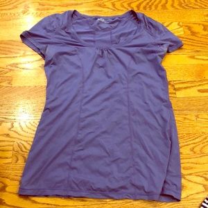 Purple athletic t shirt Zella